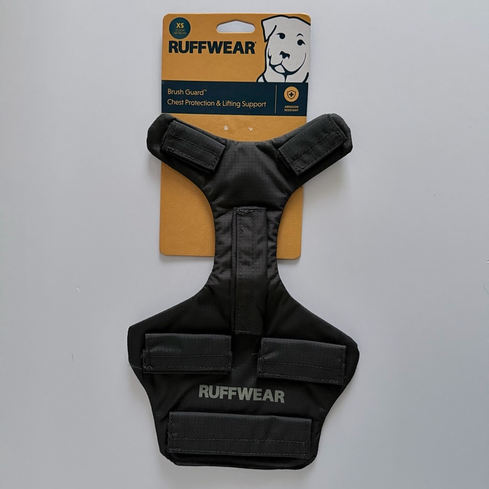 Ruffwear Brush Guard Dog‎ Harness Add-On XS 17-22" Chest Plate Protection NWT